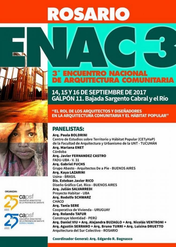 Encuentro Nacional de Arquitectura Comunitaria / Rosario ROSARIO