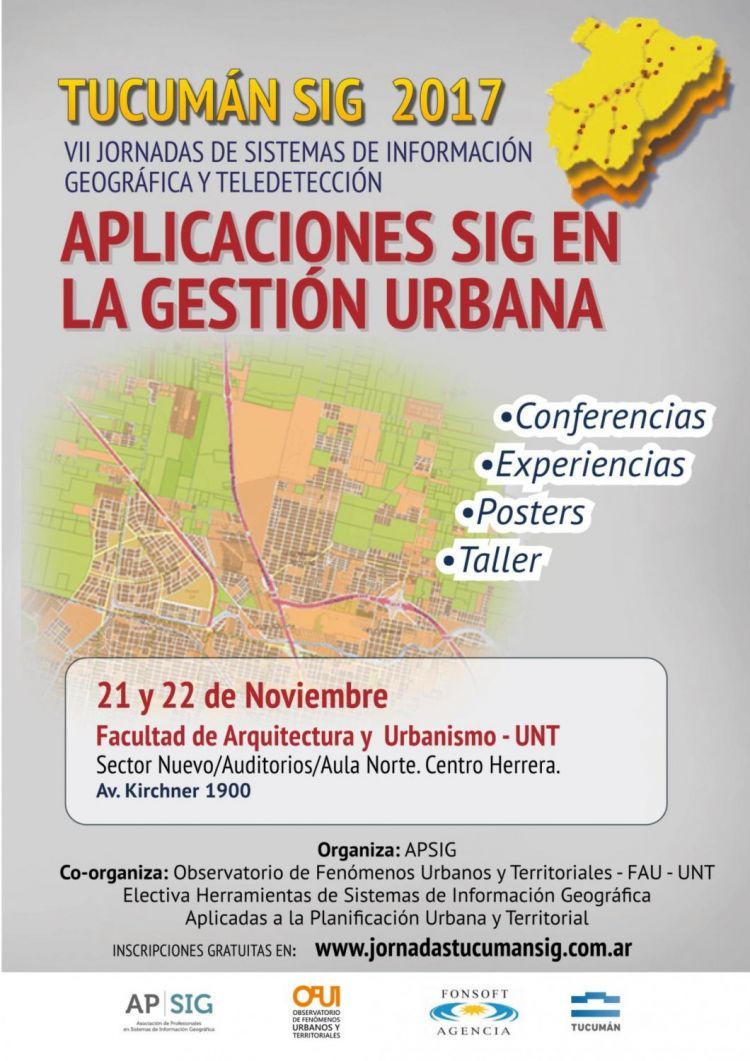 VII Jornadas de Sistemas de Información Geográfica SIG_2017