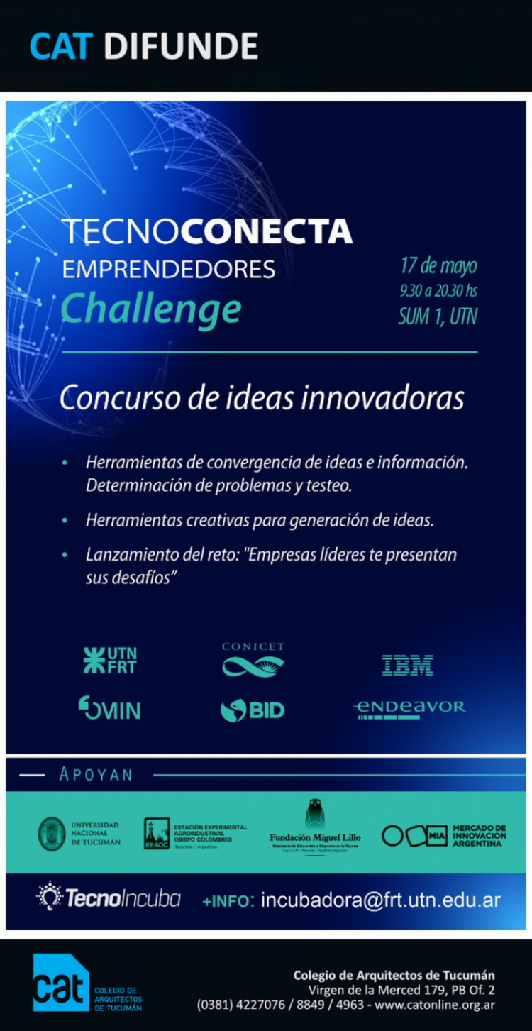 Concurso de Ideas Innovadoras CAT_DIFUNDE_TECNOCONECTA