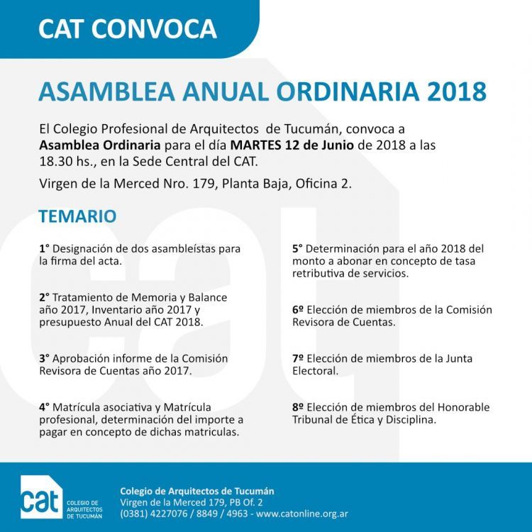 Asamblea Anual Ordinaria 2018 ASAMBLEA_ANUAL_ORDINARIA