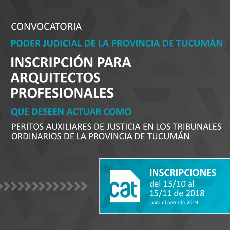 Inscripción Peritos Auxiliares de la Justicia Provincial MAILING_PERITOS_PROVINCIALES