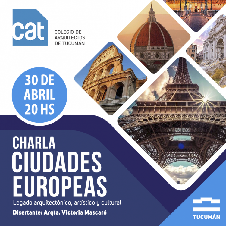 Charla Gratuita: Ciudades Europeas CHARLA_CIUDADES_EUROPEAS