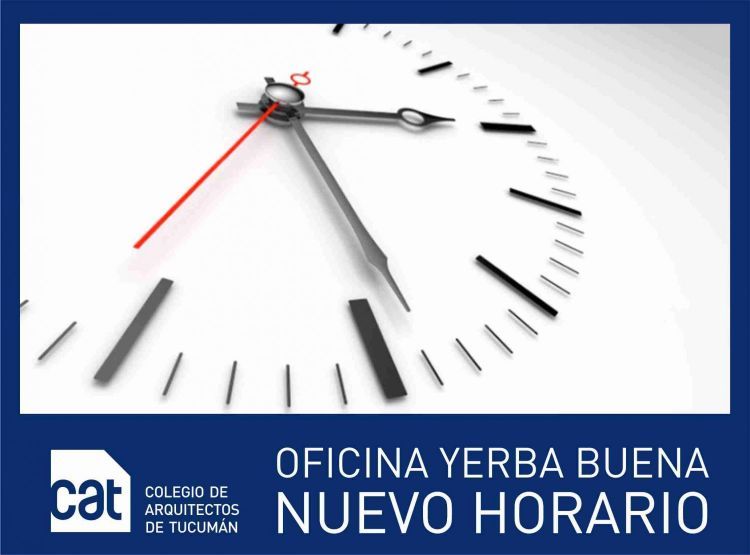Oficina CAT Yerba Buena / Nuevo Horario HORARIO_YB