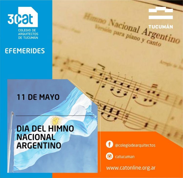 11 De Mayo Día Del Himno Nacional Argentino