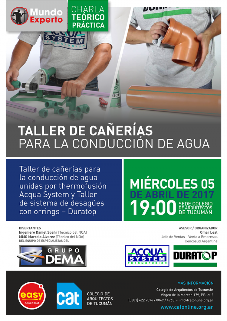 Charla Teórico / Práctica CONDUCCION_DE_AGUA