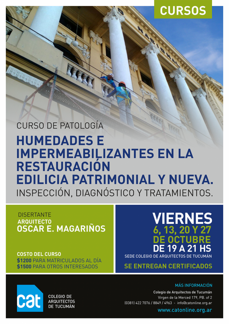 Curso de Patología MAILING_HUMEDADES_E_IMPERMEABILIZANTES