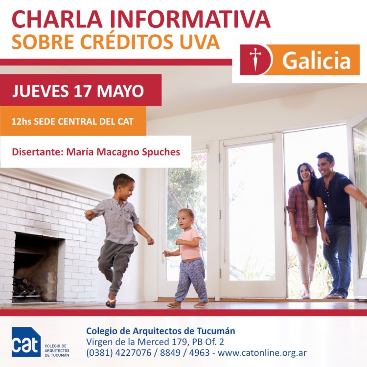 Charla informativa Banco Galicia: Créditos UVA BANCO_GALICIA