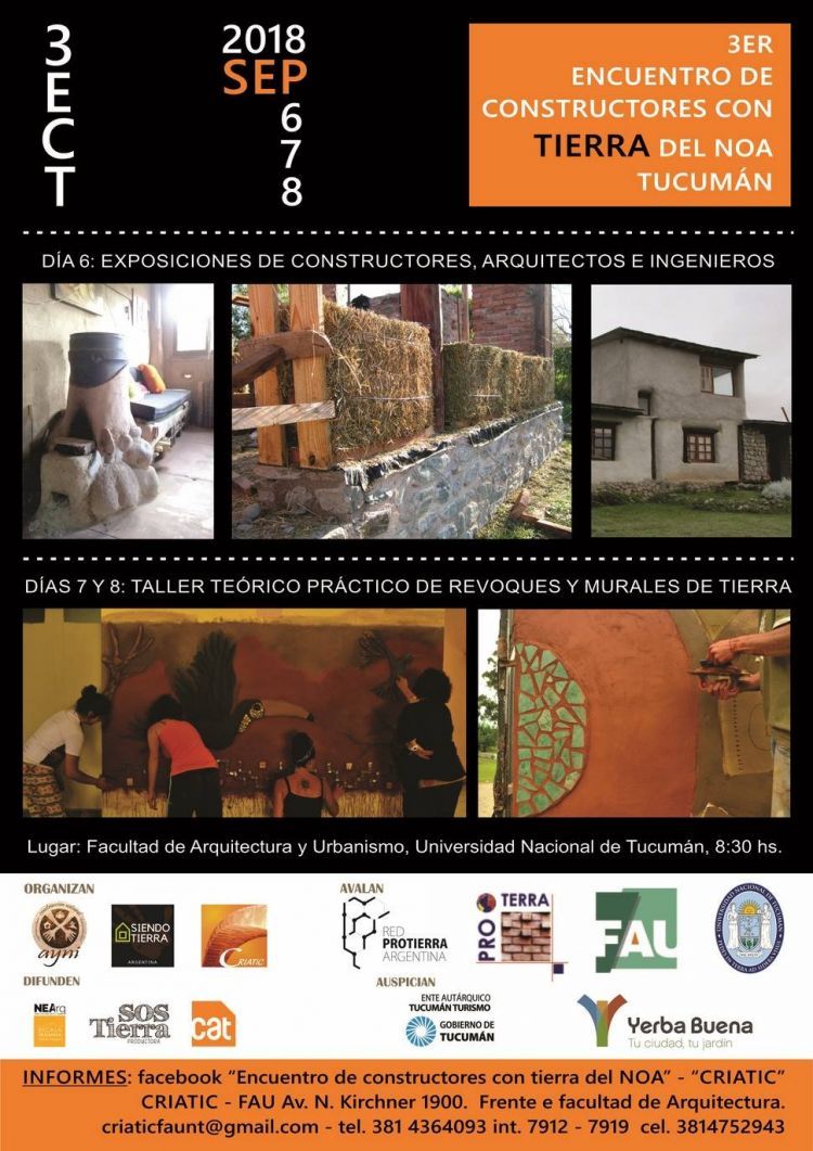 3er. Encuentro de Constructores con Tierra del NOA ENCUENTRO