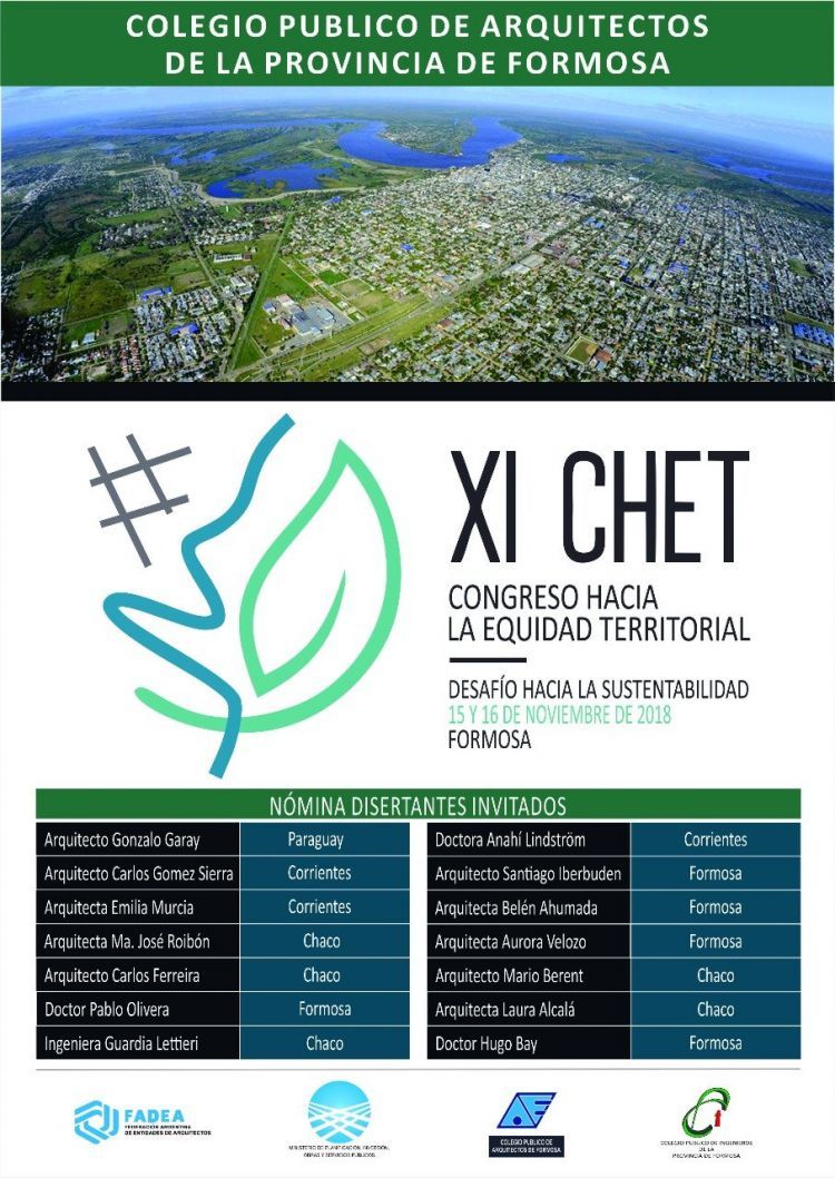 XI Edición del Congreso hacia la equidad territorial (CHET) CHET
