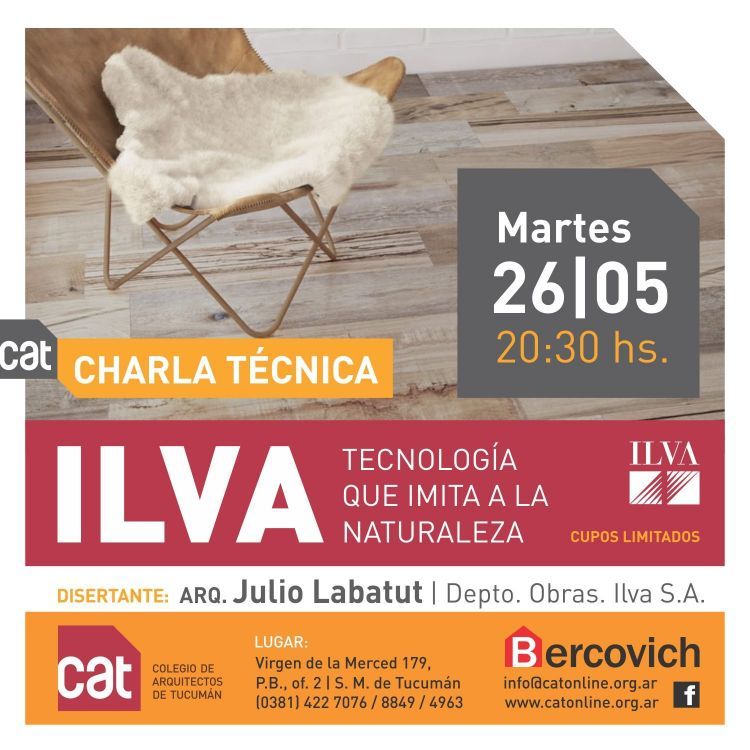 Charla Técnica: Empresa ILVA Mailing_ILVA_2015_2