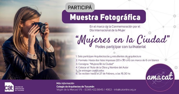 Muestra Fotográfica: MUESTRA_FOTOGRAFICA