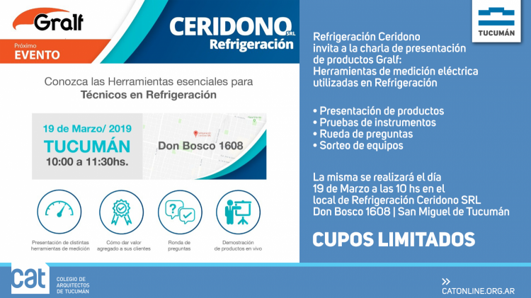 Evento: Invitación Empresa Ceridono Refrigeración EVENTO_-_CERIDONO_REFRIGERACION