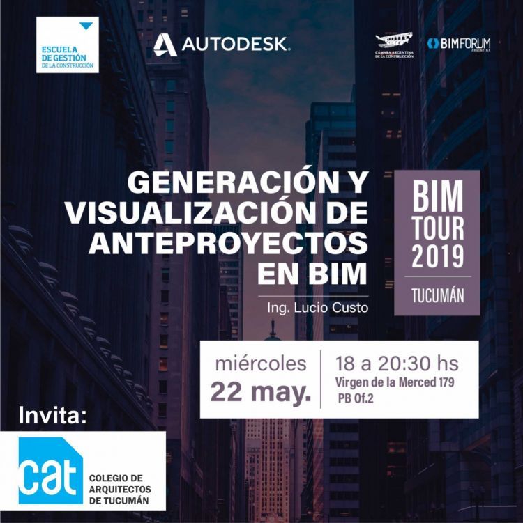 Capacitación gratuita: BIM TOUR 2019 BIM_TOUR_2019_TUCUMAN