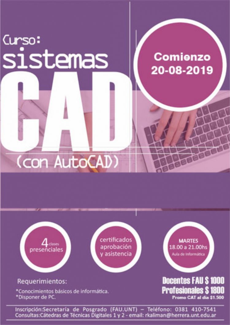 Actualización Profesional / FAU - UNT CAD