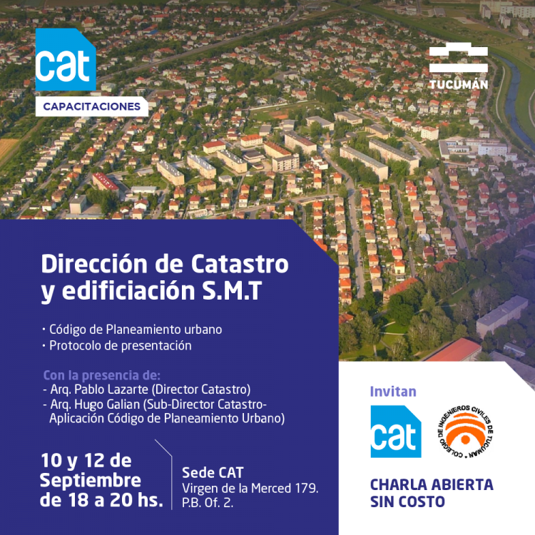 Charla: Dirección de Catastro y Edificación S.M.T. MAILING_CATASTRO