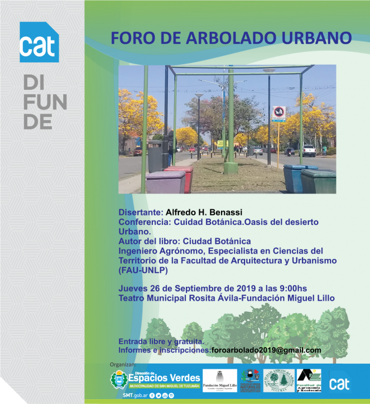 CAT Difunde: Foro de Arbolado Urbano CAT-DIFUNDE-ForoDeArbolado