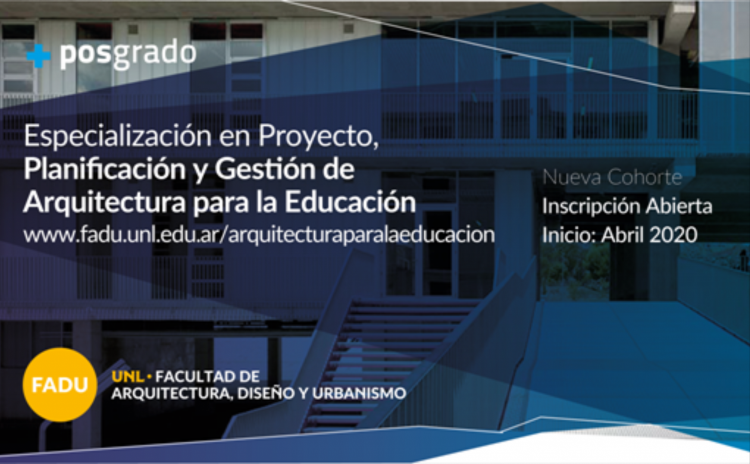 Posgrado: Especialización en Proyecto, Planificación y Gestión de Arquitectura POSGRADO_PLANIFICACION