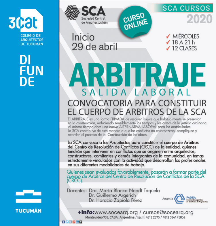 CAT Difunde: Curso Online SCA - CAT_DIFUNDE_CURSO_ARBITRAJE_-_SCA_1