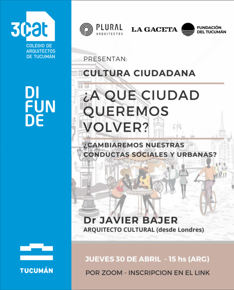 CAT Difunde / Charla Online: ¿A qué ciudad queremos volver? (Desde Londres) CAT_DIFUNDE_CHARLA_ONLINE