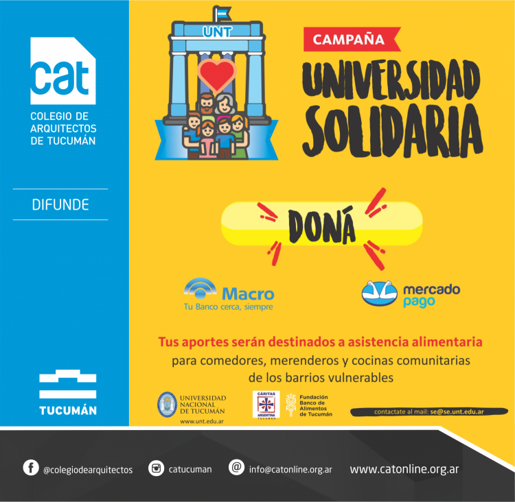 CAT Difunde: Campaña UNIVERSIDAD_SOLIDARIA