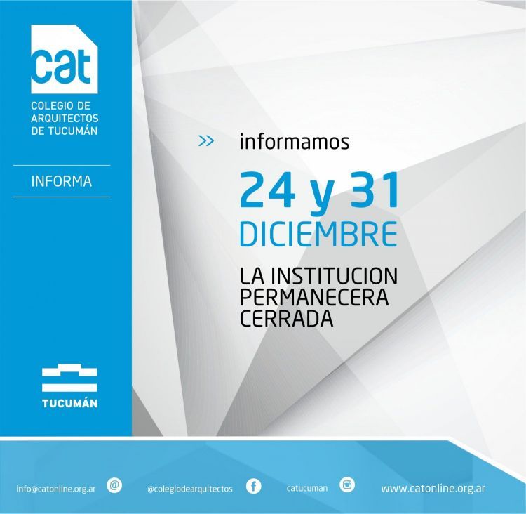 Aviso importante 24_Y_31_INSTITUCION_CERRADA