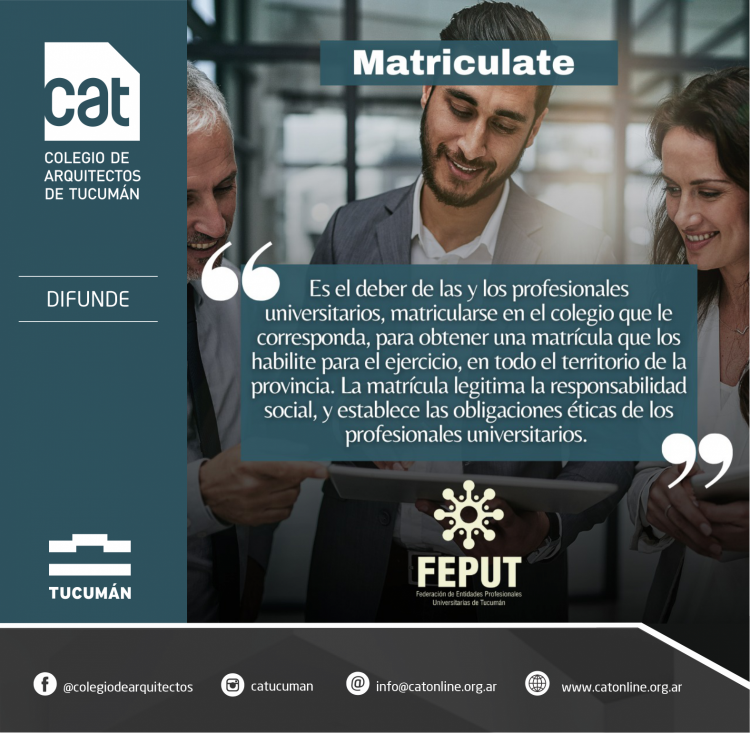 Campaña de Matriculación | FEPUT MATRICULATE_-_FEPUT