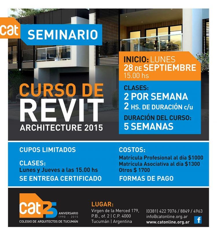 Seminario: Curso de Revit Revit_2015