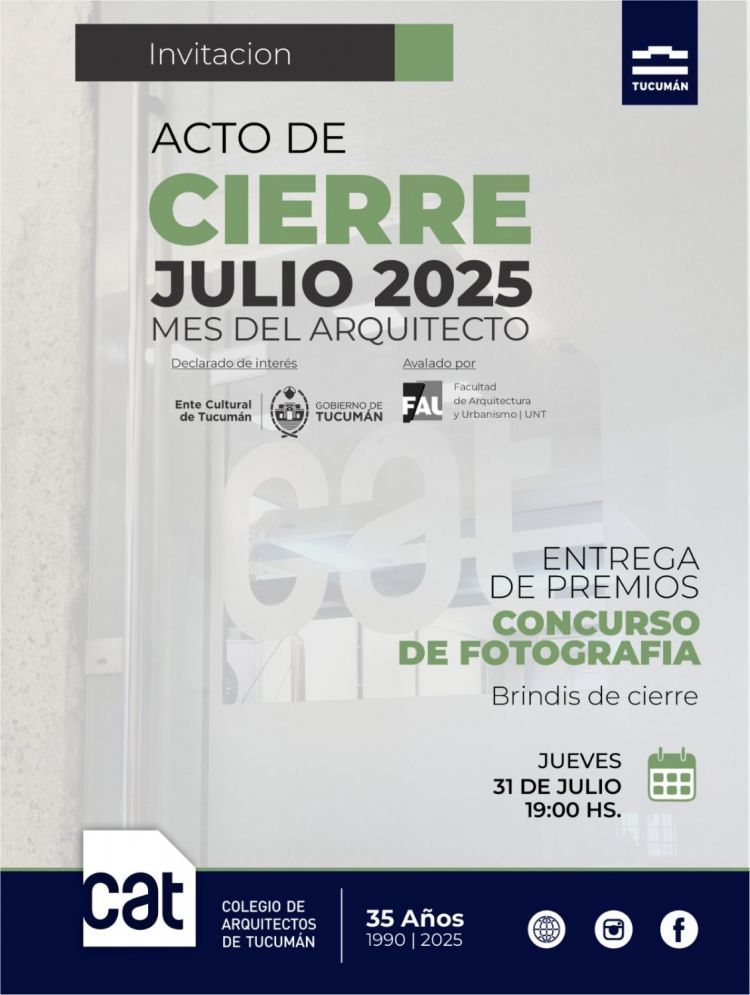 MES DEL ARQUITECTO | Acto de cierre ACTO_DE_CIERRE