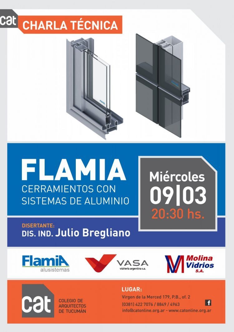 Charla Técnica: Empresa Flamia FLAMIA_1