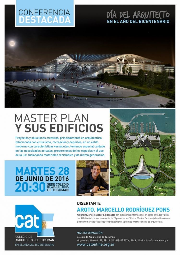 Conferencia Destacada / Master Plan y sus Edificios RODRIGUEZ_PONS