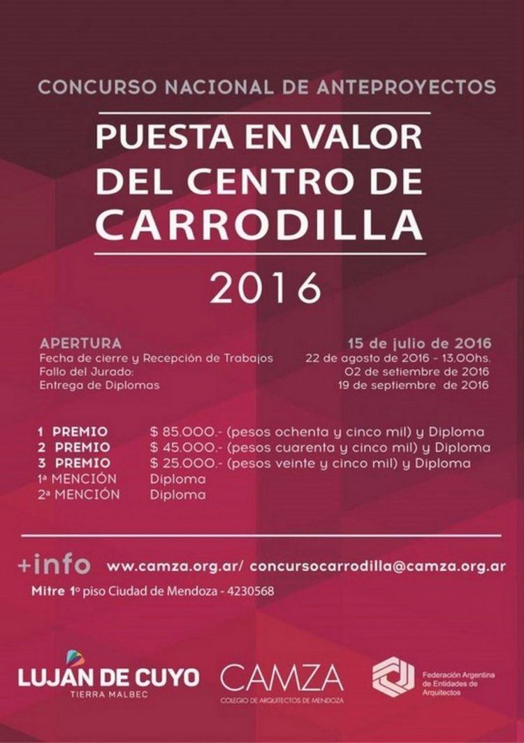 Concurso Nacional de Anteproyectos Concurso_Mendoza