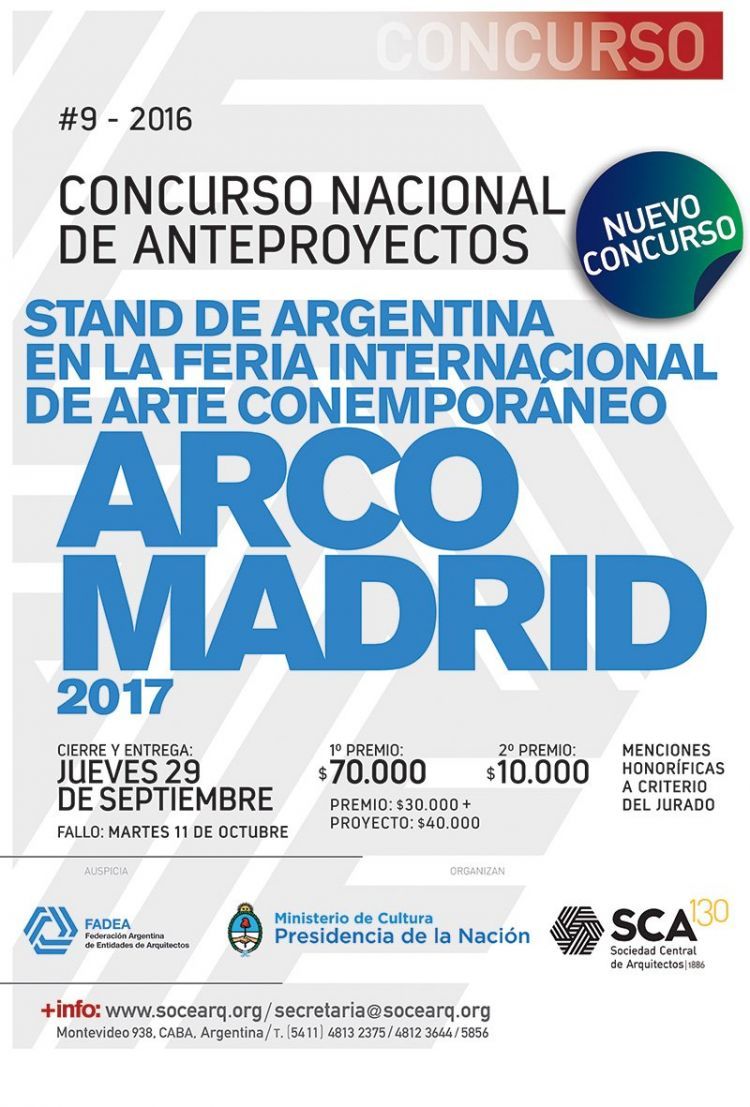 Concurso Nacional de Anteproyectos / SCA CONCURSO_STAND